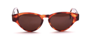 Beautiful acetate acetate glasses in Havana with brown glass