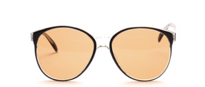 Beautiful large ladies acetate vintage sunglasses