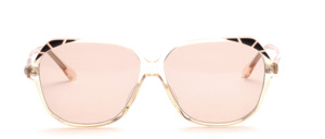 Square shaped vintage acetate sunglasses