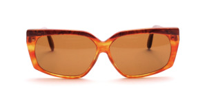 Solid, rectangular vintage 80s sunglasses