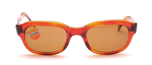 Vintage sunglasses from the 60s in Havana with brown lenses