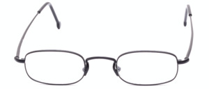 Braun Classics metal eyeglasses in black with flex hinges