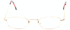 Braun Classics metal eyeglasses in gold with a 22 KT Super Gold Finish