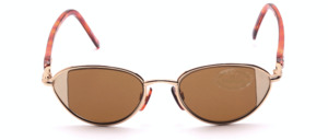 Gold metal sunglasses for ladies by Tropical
