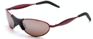 Sporty sunglasses in light red by Tropical