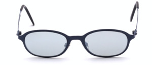 Blue metal sunglasses by Tropical