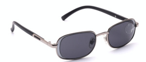 Unisex sunglasses in silver by Tropical