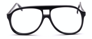Classic double bridge for men in black by Selecta