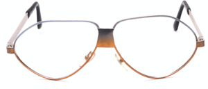 Eine ausgefallene Metall Design Brillenfassung wie man sie nicht alle Tage findet