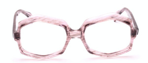 Elegant 1970s acetateframe for ladies in grey translucent marbled