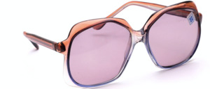Very beautiful, larger, elegant sunglasses of the 70s, Made in Italy for Selecta USA