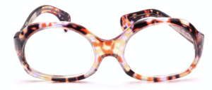 An acetate case of the highest quality and a great design by the famous painter VITO from Paris