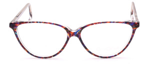 Feminin Vintage glasses, Cat eye shape for women, made by Binocle in France
