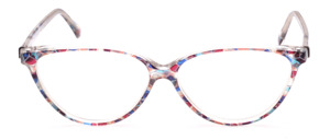 Feminin glasses, Cat eye shape, multi colored for women, made by Binocle in France
