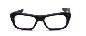 Vintage glasses made of acetate with roughened surface