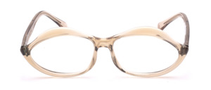 Vintage acetate Frame made by Pierre Cardin, in a beige- translucent color way